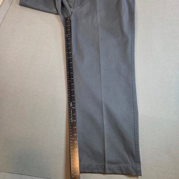 Vintage Haggar Generations Pleated 100% Cotton Slacks Men’s 38x30 Gray Mexico - Picture 8 of 12